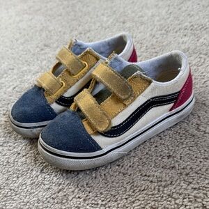 Vans Kids' Sneakers in Blue, Yellow, and Red